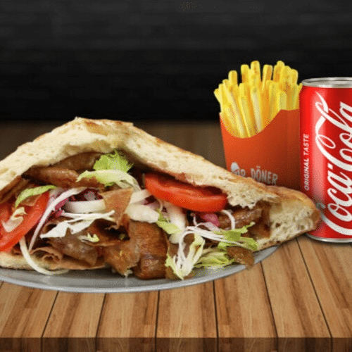 Drehspießfleisch Menü Groß
