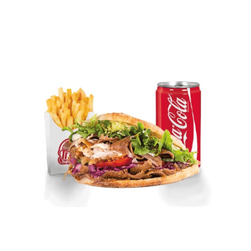 Drehspießfleisch Menü Klein