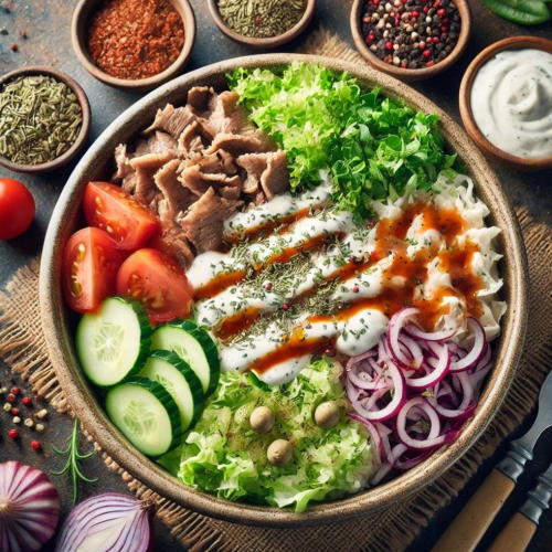 Hähnchen Döner Bowl