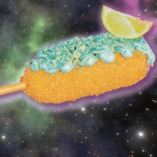 Corn Dog Cheese Lover Taki Blue