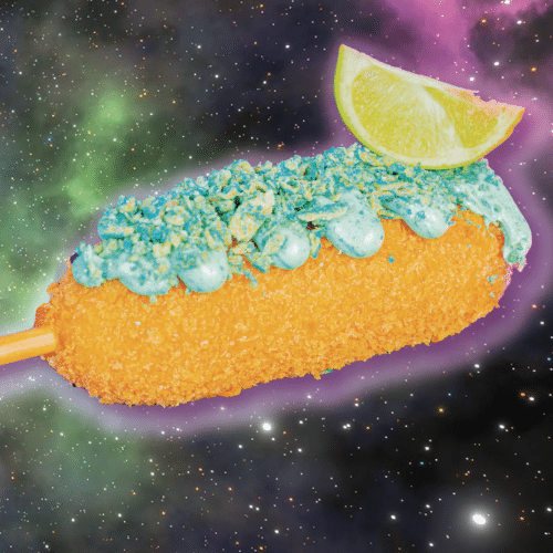 Corn Dog Fusion Time Taki Blue Heat
