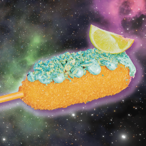 Corn Dog Sausage Dream Taki Blue