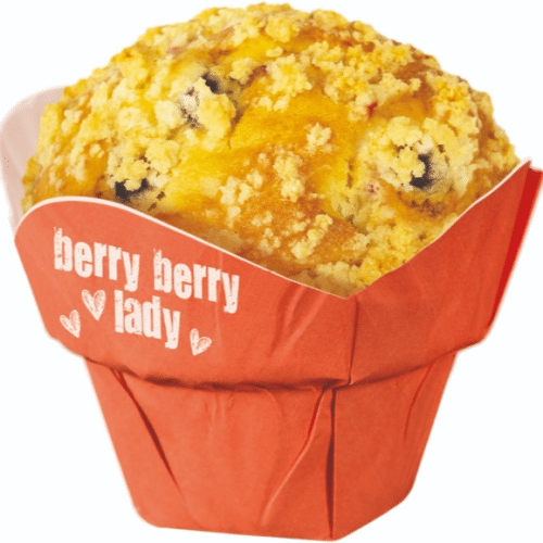 Muffin Sugarbabes Berry Berry Lady 130g