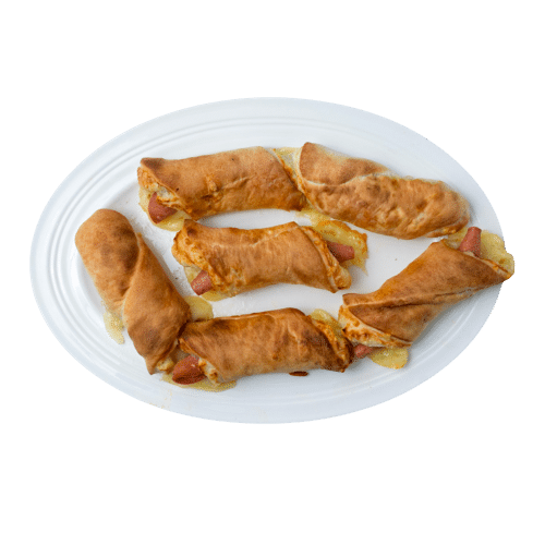 Pizzabrötchen gefüllt mit Sucuk (6 Stück)