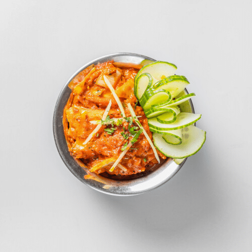 Chicken Tikka Jalfarezi (pikant gewürzt)