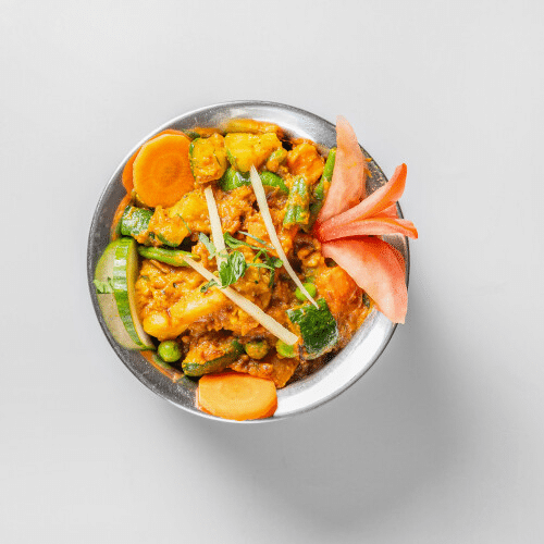 Vegetable Jalfarezi (sehr pikant)