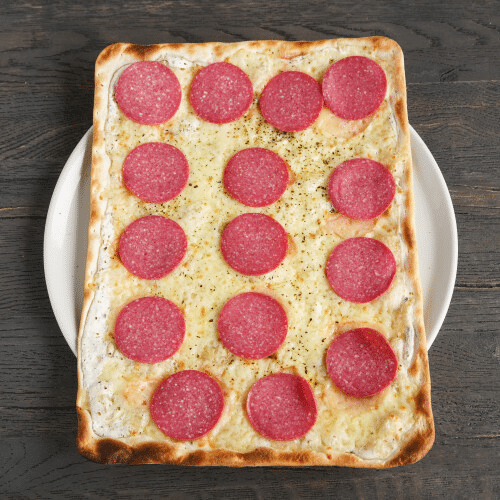 Salami Flammkuchen