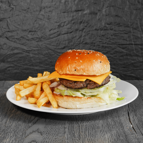 Menü-Cheesburger