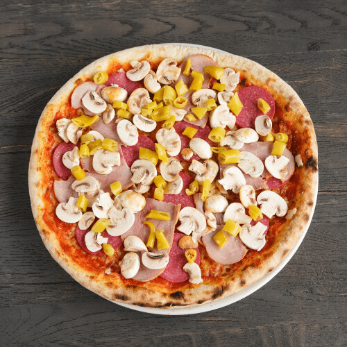 Pizza Diavola (vegan, pikant)