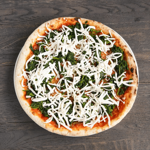 Pizza Spinat (vegan)