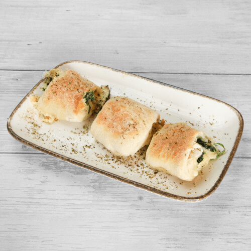 Pizzabrötchen mit Käse und Schinken (6 Stück)