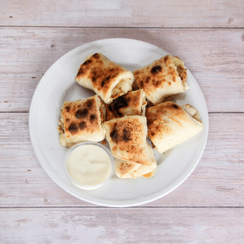 Pizzabrötchen mit Käse und Thunfisch (6 Stück)