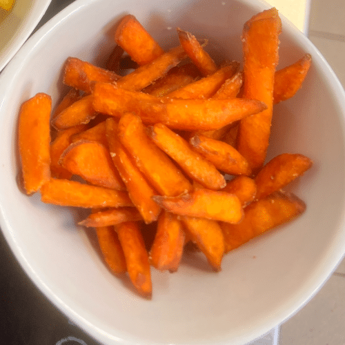 Süßkartoffel Pommes