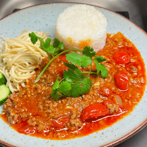 Thai Bolognese Nam Prig Onn