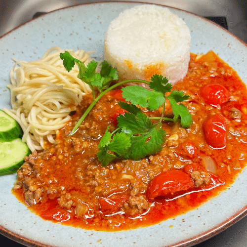 Thai Bolognese Nam Prig Onn