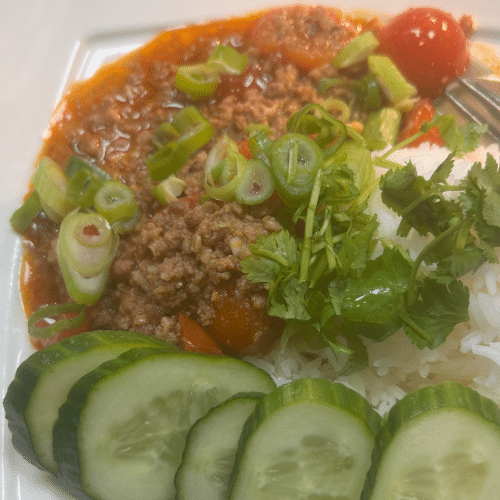 Thai Bolognese Nam Prig Onn