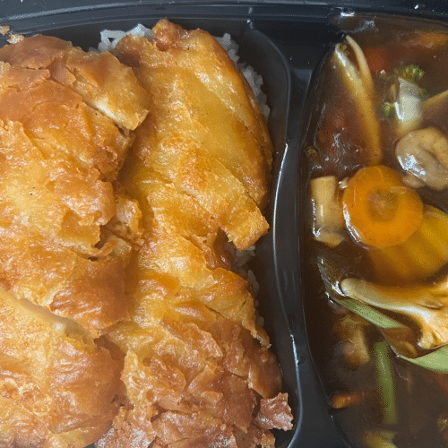 Gebackenes Hühnerbrustfilet