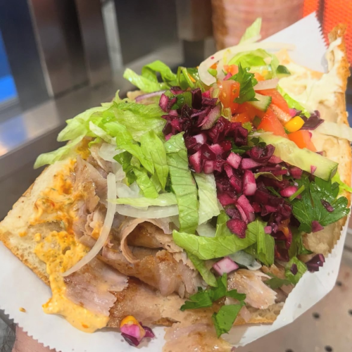 Spezi Döner im Brot