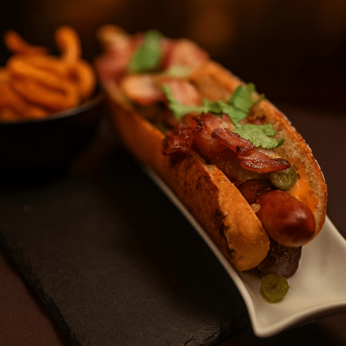 BBQ Bacon Hotdog