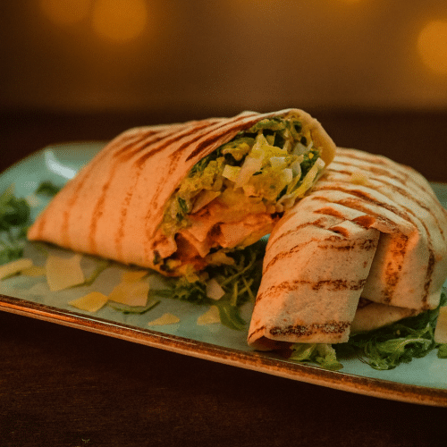 Caesar and Chicken Wrap
