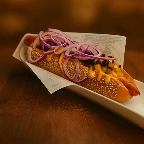 Hawaiianischer Hotdog