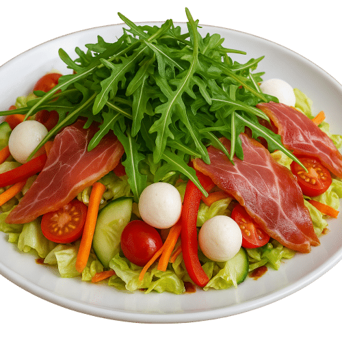 Serranoschinken Salat