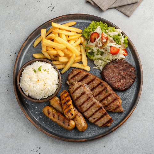 Spezialitäten vom Grill - Grillteller