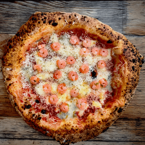 Pizza Gamberetti - XL Groß - 36 cm