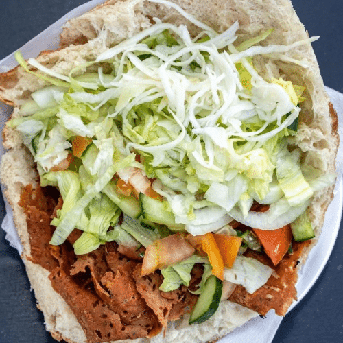 Vegane Dönertasche