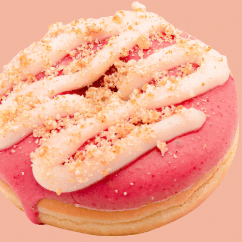 Himbeer Keesekuchen Donut