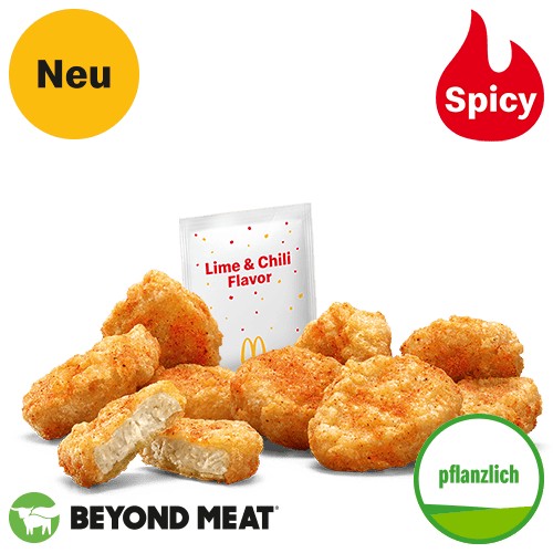 9 Shaker McPlant Nuggets Lime & Chili Flavor