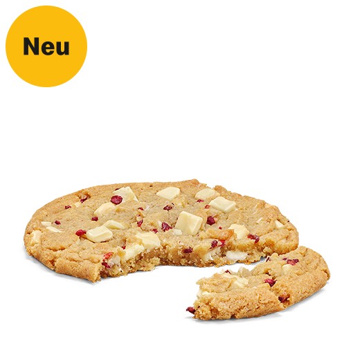 Himbeer White Choc Cookie