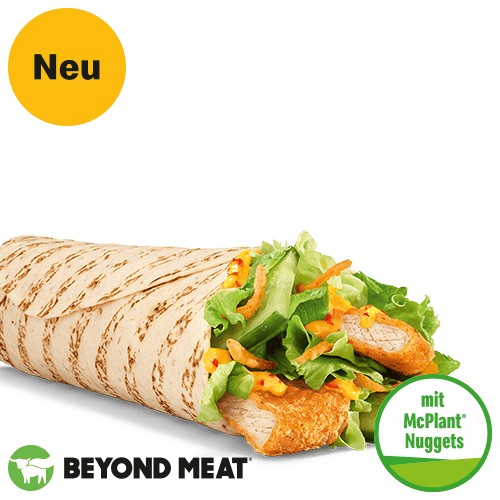 McWrap® Plant Nuggets Mango-Curry