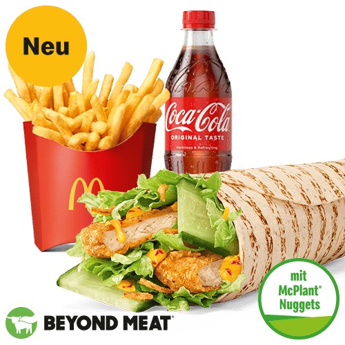 McWrap® Plant Nuggets Mango-Curry McMenü®