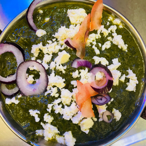 Mittagsmenü Palak Paneer