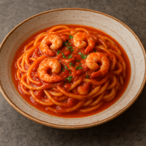 Spaghetti alla Gamberetti