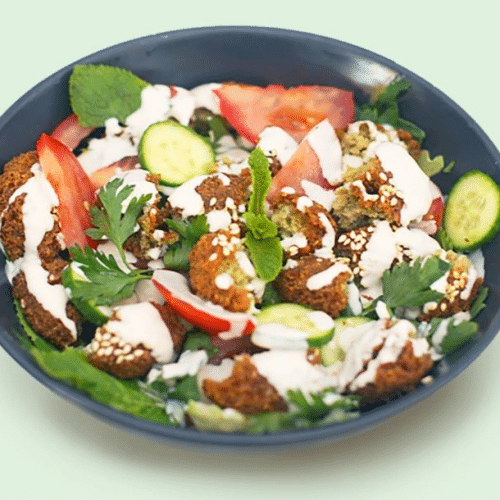 Falafel Bowl (auch in vegan erhältlich)