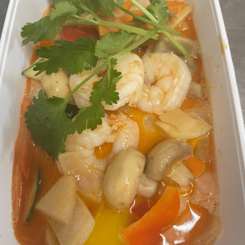 Garnelen nach Thai Art (leicht scharf) (89)