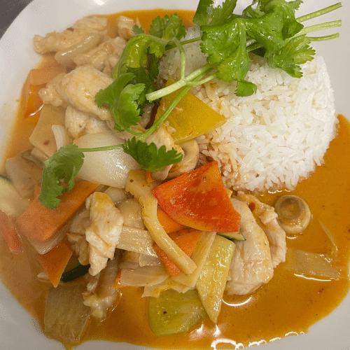 Hühnerfleisch Thai-Art (At2)