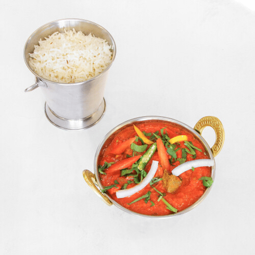 Lamm Jalfrezi (scharf)