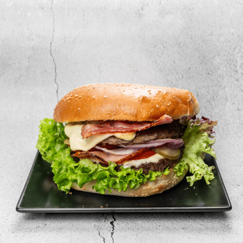 Cheese Bacon Burger DOPPELT