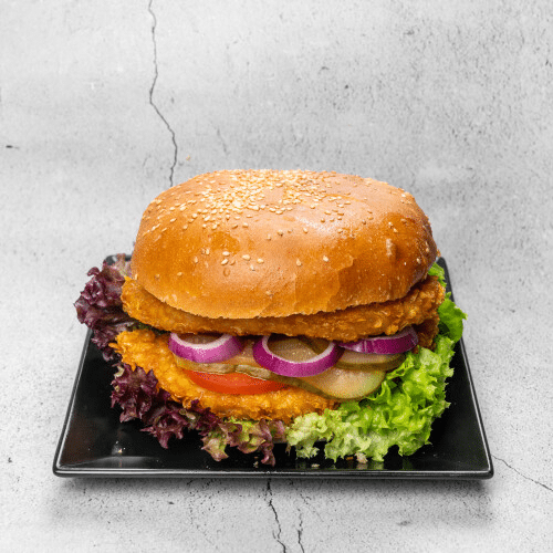 Cornflakes Chicken Burger Menü XL
