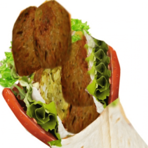 Falafel im Yufka (hausgemacht)