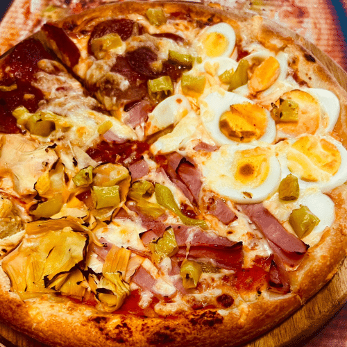 Pizza 4 Jahreszeiten