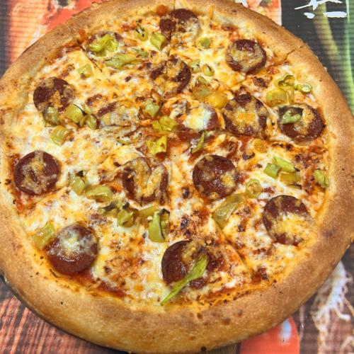 Pizza zum Treff 39 (sehr scharf)