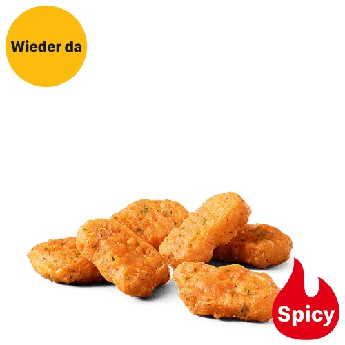 6 Spicy Chicken McNuggets