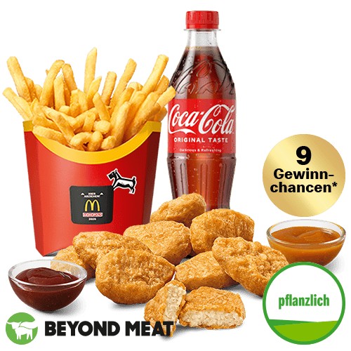 9 McPlant® Nuggets McMenü®