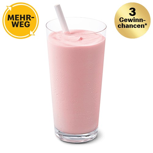 Milchshake Erdbeergeschmack 0,4l Mehrweg