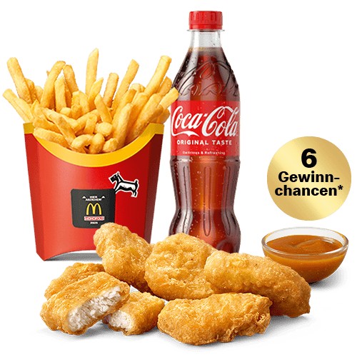 6 Chicken McNuggets® McMenü®
