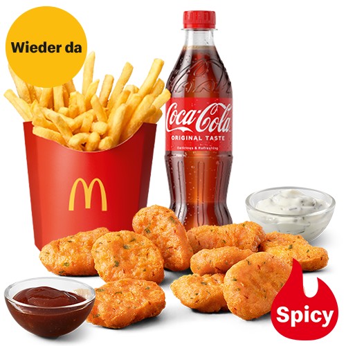 9 Spicy Chicken McNuggets McMenü®